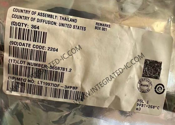 LT1997IDF-3 統合回路チップ 操作増幅器 DFN-14 精密増幅器