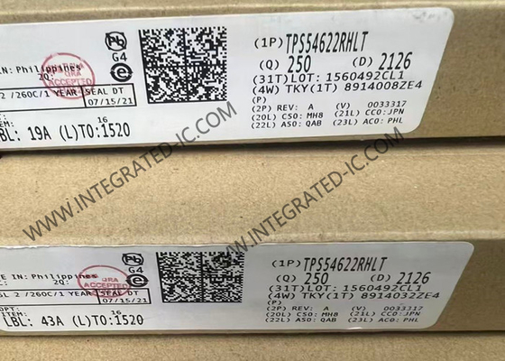 TPS54622RHLT 統合回路チップ 6A 同期ステップダウン SWIFTTM 変換器 VQFN-14