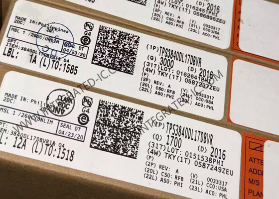 TPS3840DL17DBVR 統合回路チップ MR とプログラム可能な遅延を持つ高入力電圧監視器