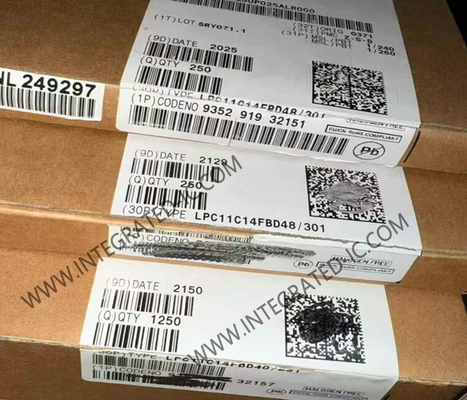 LPC11C14FBD48/301 マイクロコントローラー MCU 32ビットシングルコア ARM コルテックス-M0 MCU LQFP-48