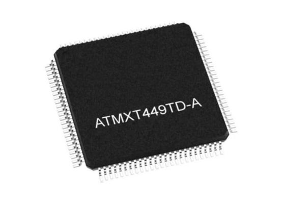 ATMXT449TD-AB 統合回路チップ 448ノードタッチスクリーンコントローラ TQFP-100