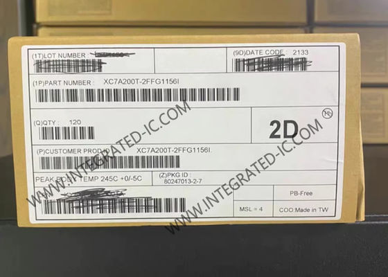 高性能XC7A200T-2FFG1156I 1156-BBGAのシステム内プログラム可能なゲート・アレー