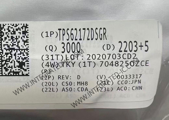 TPS62172DSGR 統合回路チップ 3V から 17V 0.5A ステップダウン変換器