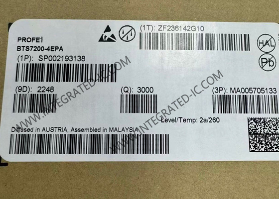 統合回路チップ BTS7200-4EPA 4 出力 1A スマートハイサイド電源スイッチ