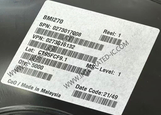 BMI270 センサーIC 6軸IMU LGA-14 低功率慣性測定装置