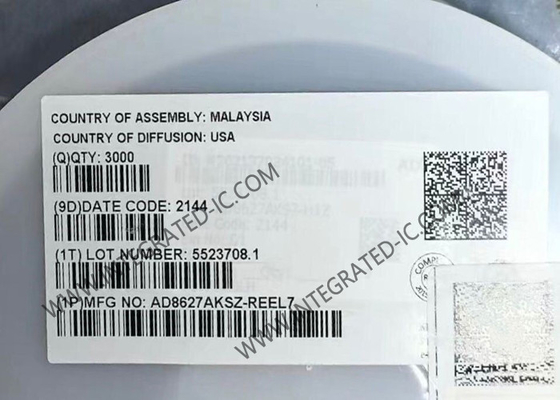 AD8627AKSZ 集積回路チップ 精密低電源 単一供給 JFET アンプ