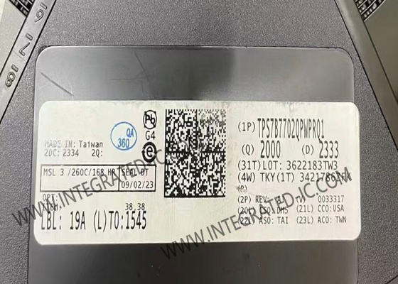 TPS7B7702QPWPRQ1 集積回路チップ 車載デュアルチャネルアンテナ LDO (電流検出付き)