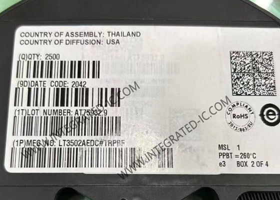 LT3502AEDC 統合回路チップ 2.2MHz 500mA ステップダウンレギュレーター DFN-8 パッケージ