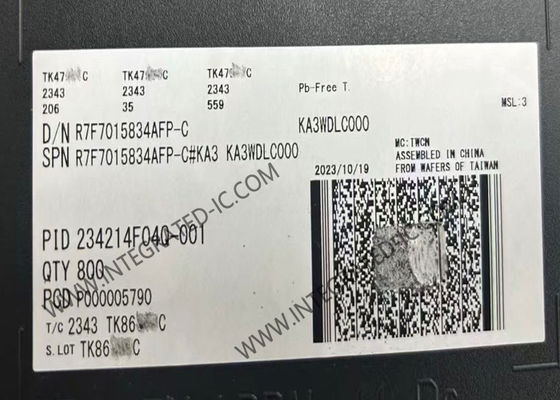 R7F7015834AFP マイクロコントローラー MCU 低電源 120MHz RH850/F1K 自動車マイクロコントローラー