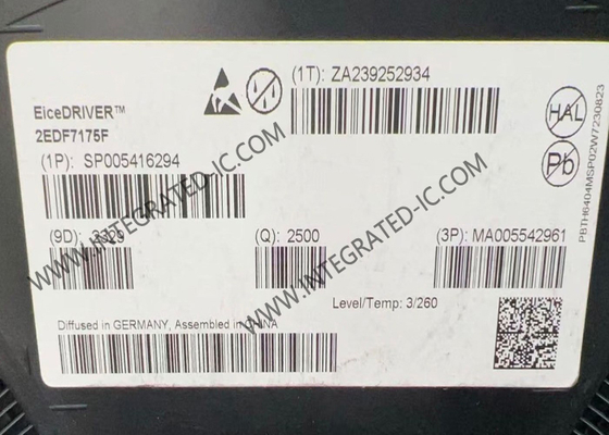 統合回路チップ 2EDF7175F 逆転しない半ブリッジゲートドライバーIC