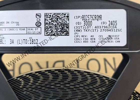 BQ25792RQMR 集積回路チップ 5A 1-4 セル バック ブースト バッテリー 充電 IC