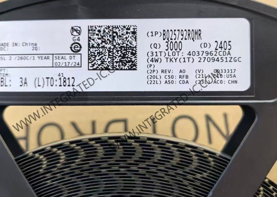 BQ25792RQMR 集成电路芯片 5A 升降压电池充电器带双输入选择器
