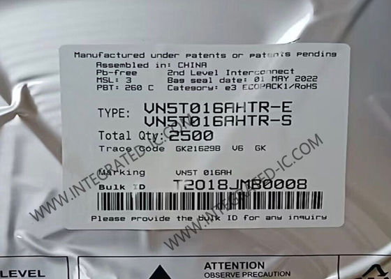 VN5T016AHTR 統合回路チップ シングルチャネル ハイサイドドライバー TO-252-7 ゲートドライバー