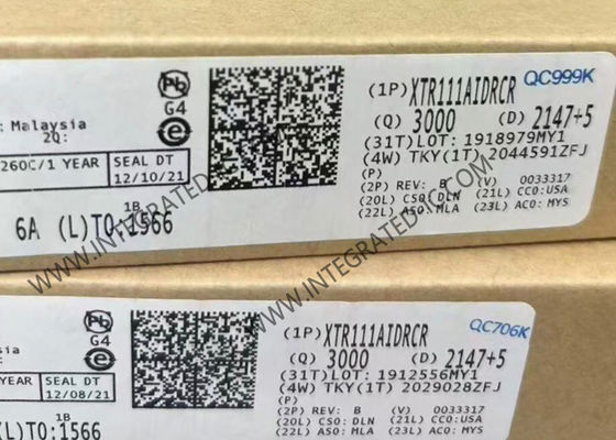 XTR111AIDRCR 集積回路チップ 電圧-電流コンバータ VSON10 トランスミッタIC