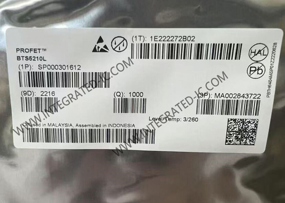 BTS5210L 集積回路チップ 1.8A ハイサイドスイッチ PG-DSO-12 パワースイッチ IC