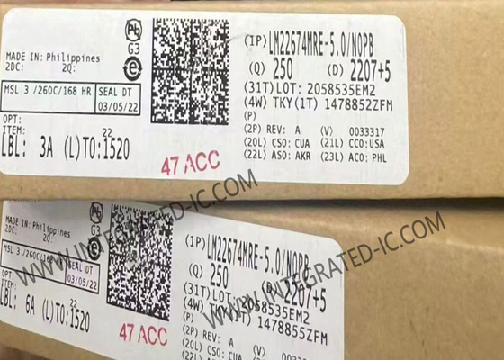 LM22674MRE-5.0 集積回路チップ 42V 500mA 精密機能を持つステップダウン電圧調節器