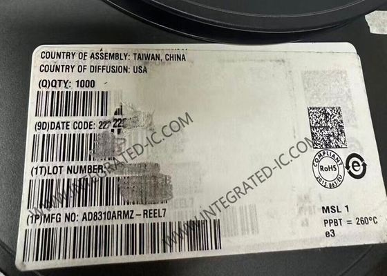 AD8310ARMZ 集積回路チップ 95dB ロガリズムアンプ MSOP8 RF パワー検出器