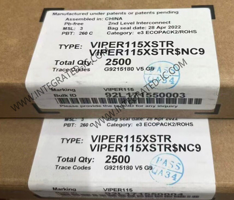 VIPER115XSTR 集積回路チップ 省エネ オフライン高電圧コンバータ