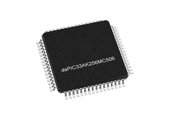 DSPIC33AK256MC506-I/PT マイクロコントローラー MCU 200MHz 32ビット シングルコア デジタルシグナルコントローラー