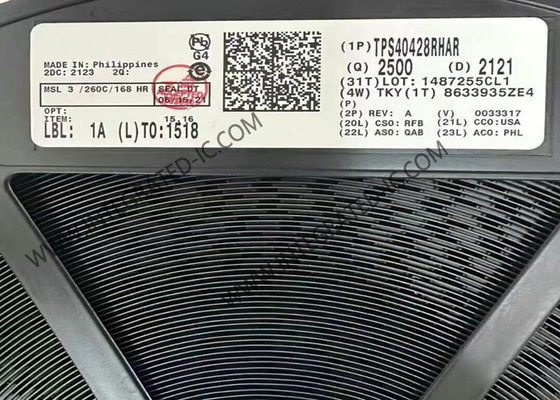 TPS40428RHAR 集積回路チップ 2相同期バックドライバレスコントローラ