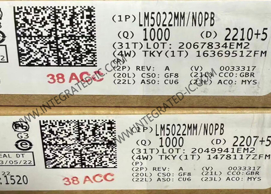 LM5022MM 統合回路チップ 60V ローサイドコントローラー