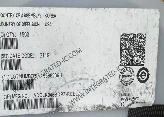 ADCLK946BCPZ 集積回路チップ 6 LVPECL出力 SiGe 時計 ファンアウトバッファー