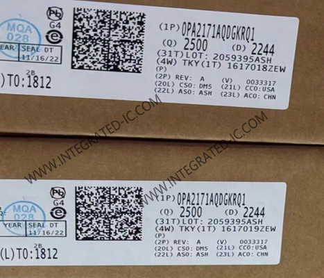 OPA2171AQDGKRQ1 集積回路チップ 自動車用ダブル 36V 3MHz 低電源操作増幅器