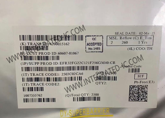 EFR32FG22C121F256GM40-CR ワイヤレス通信モジュール 高度統合ワイヤレス 2.4GHz SoC