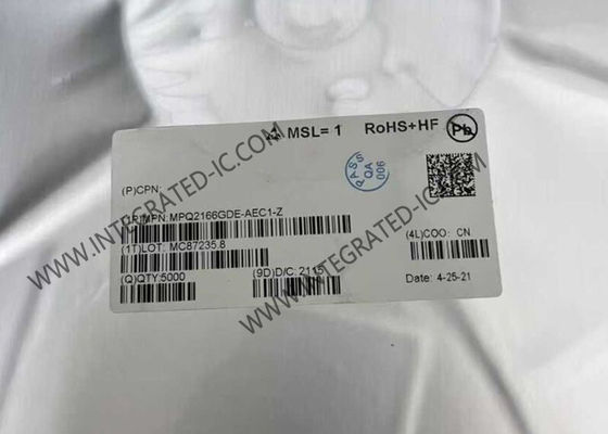 MPQ2166GDE-AEC1-Z 集積回路チップ 車載用 6V デュアル同期バックレギュレータ