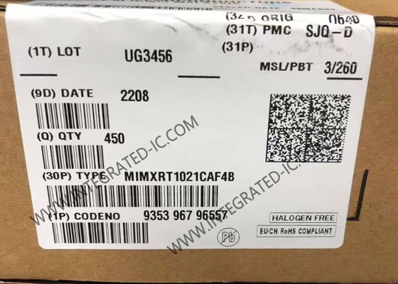 マイクロコントローラ MCU MIMXRT1021CAF4B i.MX RT1020 クロスオーバーMCU、Arm Cortex-M7 400MHz搭載