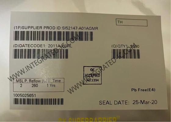 SI52147-A01AGMR 集積回路チップ 高性能 PCIe クロックジェネレータ