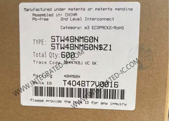 STW48NM60N 集積回路チップ 600V MDmesh II Nチャネル電源MOSFETトランジスタ