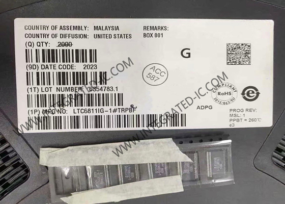 LTC6811IG-1 統合回路チップ 多細胞電池モニター デイジーチェーンインターフェース