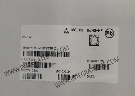 MPM38222GR 集積回路チップ デュアル 2A 同期降圧コンバータ 内蔵インダクタ付き