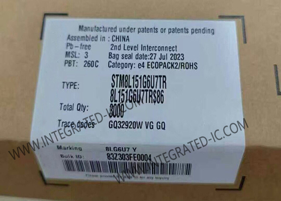 STM8L151G6U7TR マイクロコントローラー MCU 8ビット 16MHz STM8L EnergyLite マイクロコントローラー IC 28-UFQFPN