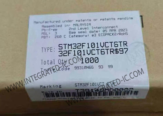 STM32F101VCT6TR マイクロコントローラ MCU 32ビット 36MHz ARM コルテックス-M3 STM32F1 マイクロコントローラ 100-LQFP