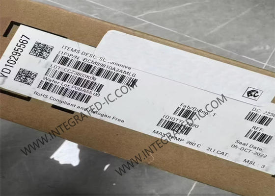 BCM89810A2AMLG シングルポートイーサネット RGMIIトランシーバーIC MLP48 イーサネットチップ​