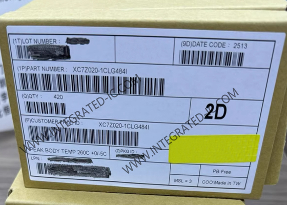 XC7Z020-1CLG484I フィールドプログラム可能なゲート配列 667MHz Zynq-7000 FPGA