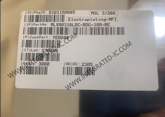MLX90316LDC-BDG-100-RE センサーIC トライアキシス メインストリーム回転位置センサーIC SOIC8