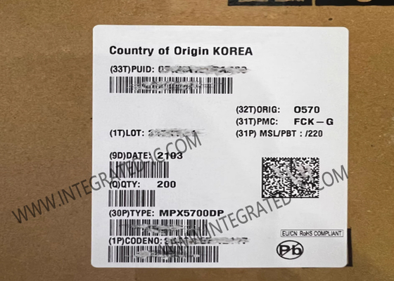 MPX5700DP センサー IC 700kPa 7mA 5V 差圧センサー