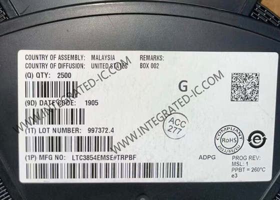 LTC3854EMSE 統合回路チップ 高性能同期ステップダウン切り替え直流/直流コントローラ