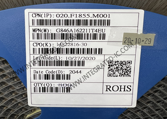 G846A162211T4EU コンネクタ AgilLink 1.0mm ワイヤー・トゥ・ボード コンネクタ 16POS