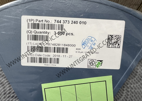 744373240010 集積回路チップ シールド成形インダクタ 100nH SMTパワーインダクタ