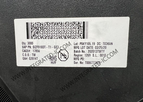 SIZF918DT-T1-GE3 集積回路チップ デュアルNチャネル 30V MOSFET ショットキーダイオード付き