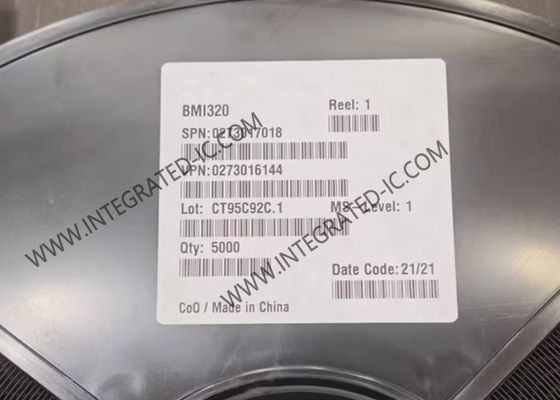 BMI320 センサー IC プログラマブル超低消費電力三軸加速度センサー