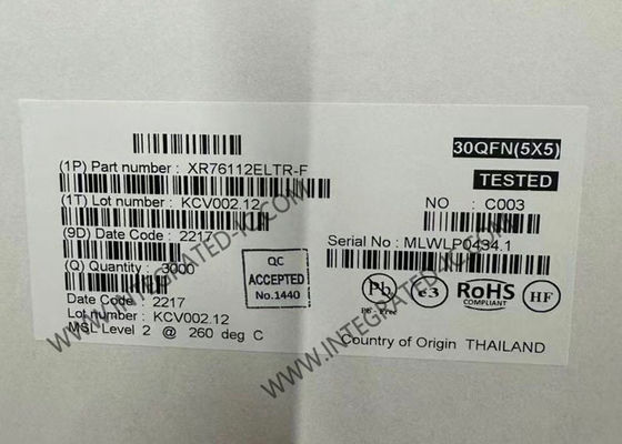 XR76112ELTR 集積回路チップ 12A 同期ステップダウンCOTレギュレーター