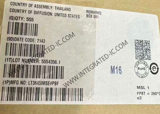 LT3645IMSE Integrated Circuit Chip 36V 500mA Step-Down Regulator And 200mA LDO
