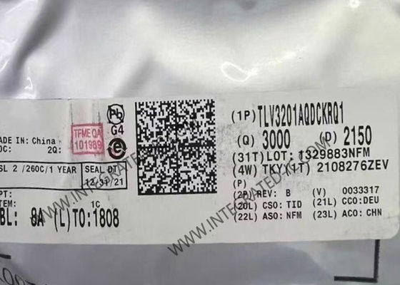 TLV3201AQDCKRQ1 車載用集積回路チップ、高速40ns、低消費電力40μA、低オフセット電圧1mV