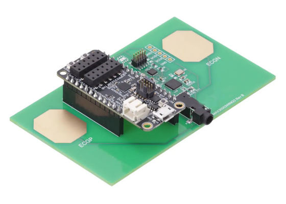 MAX30003WING2 組み込みソリューション フロントエンドインターフェース Feather プラットフォーム評価拡張ボード