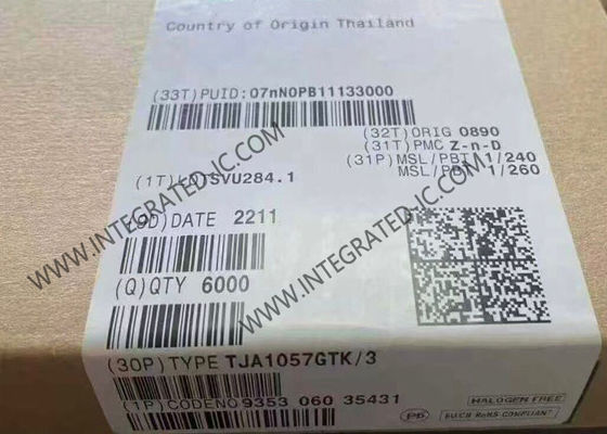 TJA1057GTK 集積回路チップ 300mV 高速 CAN トランシーバ HVSON-8